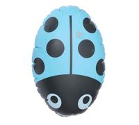 Mikinona Bouée de Natation en PVC Épais à Double Chambre, Flotteur de Traction Bleu Ceinture Ajustable Amovible, Équipement Sécurisé pour Nager en Piscine, Lac et Plage, Facile à Gonfler