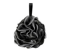 Mikinona Boule De Bain Exfoliante Grosse Taille Noire En Maille Filet Douce Pour Peau Sensible Accessoires Salle De Bain Corde à Suspendre