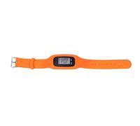 Mikinona Bracelet Podomètre Sportif Silicone Orange Compteur De Intelligent Montre Connectée Unisexe Résistant Et Portable Pour Marche Course Et Randonnée