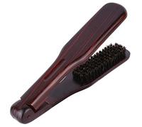 Mikinona Brosse À Cheveux À Pinces Et Poils Antistatiques Pour Un Lissage Efficace