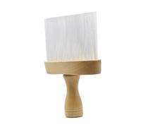 Mikinona Brosse Cheveux Laine Manche Bois Coiffure Domicile Blanche Dépoussiérer Contour Oreilles Nettoyage Abîmés