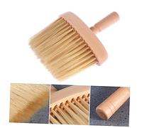 Mikinona Brosse de Coiffure Cou Brosse à Poils Doux Accessoire de Salon Pratique Plumeau de Barbier Enlève Cheveux Rapidement 1 Pièce