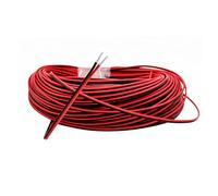 Mikinona Câble Audio en Cuivre Étamé 02 Mm² 20 M Cordon de Haut-Parleur Flexible pour Système Audio Câble Enceinte Haute Performance Compatible Installation Audiovisuelle