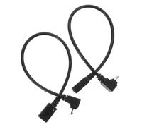 Mikinona Câble Micro USB Coudé 90° L Chargeur et de Données 2 Pièces Compatible Câble Plat Utilisation Réduits Charge Rapide et Fiable Noir