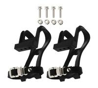 Mikinona Cale-Pieds Antidérapants Flexibles pour Vélo D’Exercice Paire Clips Remplaçables Cage à Orteils Compatible Vélo à Pignon Fixe et VTT Accessoires Cyclisme pour Entraînement