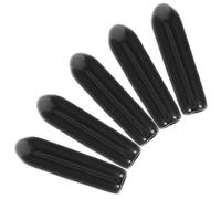 Mikinona Capuchons Protecteurs Noirs 3mm Pour Embouts De Panier De Lave-vaisselle, 200 Pièces, Revêtements Résistants En Plastique, Protection Anti-poussière Et Réparation, Usage Pour Lave-vaisselle