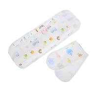 Mikinona Ceinture de Protection Taille Ajustable et Système de Fixation Pratique en Coton Motifs Mignons pour Bébé pour Emmaillotage du Ventre du Nourrisson