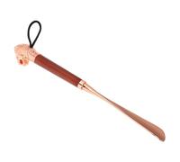 Mikinona Chausse-pied Long : Chausse-pied En Avec Long Manche Décoratif En Forme De Pour Bottes Et Chaussures - Outil D'extraction De Chaussures Portable Pour