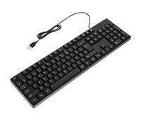 Mikinona Clavier Filaire USB Plein avec Pavillon Numérique pour Pc Conception Ergonomique Et Utilisation Simple Au Bureau