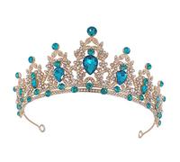 Mikinona Coiffe Élégante Pour Mariage Coiffe En Strass Coiffure Décorative Pour Femme Parure De Mariée