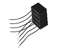 Mikinona Condensateur Cbb61 5 Μf 4 Pièces : Condensateur De Fonctionnement Pour Ventilateur De Cuisine ; Pièces De Moteur Résistantes À La Chaleur Pour Une Meilleure Ventilation.