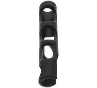 Mikinona Correcteur de Prise D’Archet de Violon 1/8-1/10 en Caoutchouc Noir Accessoire D’Apprentissage pour Débutants Entraîneur de Posture pour Doigts Outil de Maintien Ergonomique