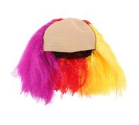 Mikinona Costume Wig Lightweight Soft Comfortable For Women Men Halloween Cosplay Dj Performances Party Role Play