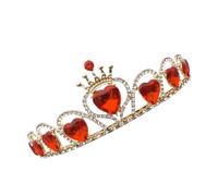 Mikinona Couronne Gâteau Décorative Chic pour Mariages et Fêtes Accessoire Cheveux Mariée Élégant Diadème Princesse Délicat pour Adultes et Garçon Fille Couleur Aléatoire