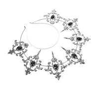 Mikinona Couronne Pour Gâteau De Couronne De Roi De Serre-tête Coiffe Déesse Accessoire De Cheveux De Fête