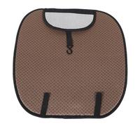 Mikinona Coussin De Siège Voiture Soie Glacée Housse De Siège pour Conduite Mousse à Mémoire De Forme pour Longues Distances