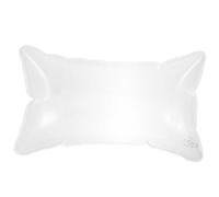 Mikinona Coussin Gonflable Transparent 40x70 Cm en PVC Imperméable Coussin De Canapé Ergonomique Portable pour Extérieur Et Camping