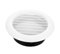 Mikinona Couvercle Ronde de Ventilation Protection Optimisation Du Flux Air pour Salles de Bain Bureau et Cuisine Installation Facile et Prévention des Dommages Pluie Adaptable sur Mur et