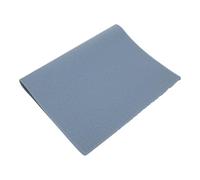 Mikinona Couverture Recharge Facile Classeur Bleu pour 9 Trous en Pu B5 Protection Renforcée et Usage Scolaire et Professionnel Quotidien