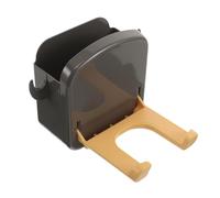 Mikinona Crochet en forme de flûte de cucurbitacée : support mural pour suona chinoise - crochet pour instrument traditionnel - accessoires pour instruments à vent en bois, idéal pour un musée,