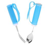 Mikinona Cuillère De Rééducation Couverts Adaptatifs Ustensiles Adaptatifs Pour Personnes Âgées Ustensiles À Mobilité Réduite Cuillère Anti-Tremblement