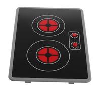 Mikinona Cuisinière Induction Simulée avec Effets Sonores et Lumineux Cuisine Play Set pour Garçon Fille Développement des Habiletés Motrices et Sociales Accessoire de Petite Cuisine pour