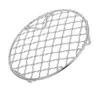 Mikinona Cuisson Ronde Acier Inoxydable avec Support Stable Multifonction pour Four à Air et Électriques Céramique Accessoire Cuisson et Grill Compatible