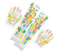 Mikinona de Massage Élastiques avec Chaussettes de Réflexologie pour Seniors Outils Portables de Soulagement Protection des Doigts et Détente