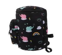 Mikinona de Rangement Poussette Capacité avec Poches Organisateur de Couches et Jouets à Dos de Voyage Pratique pour Parents Compatible Modèles Noir