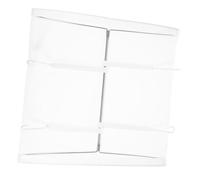 Mikinona Déflecteur Air Conditionné Guide Vent pour Ventilation Plafond Bureau et Chambre Ajustable pour Flux Air Doux et Circulation
