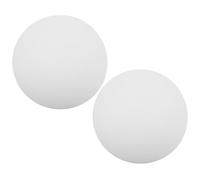 Mikinona Diffuseur de Lumière pour Lampes de Plafond Cuisine Éclairage Doux et Répartition Uniforme Rond Blanc 2 Pièces en Acrylique 1mm pour Abat-jour à Suspendre