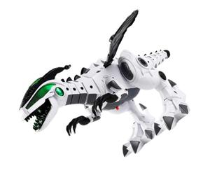 Mikinona Dinosaure Électrique à Brumisateur, Jouet Figurine Décoratif Blanc | Effet Spray, Composants Électroniques, Plastique, Style Créatif, Format Compact, Usage Collection