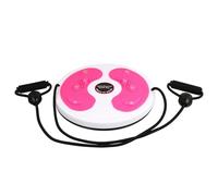 Mikinona Disque de Torsion pour Taille Corde de Traction Plaque de Fitness Rouge Multifonctionnelle Appareil D’Exercice à Faible Impact pour Modelage Corporel à Domicile Accessoire