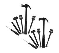 Mikinona Ensemble D’Outils D’archéologie pour Garçon et Filles 12 Pièces avec Marteau, Kit de Fouille D’œufs de Dinosaures et Kit de Fouille de Pierres Précieuses, Éducatif pour Découverte