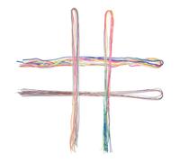 Mikinona Ensemble De 36 Cordes À Tresser Réutilisables Pour Cheveux Accessoires Pour Cheveux Pour Filles Et Garçons