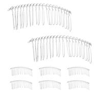 Mikinona Ensemble De 8 Peignes De Coiffure En Fil Métallique Peignes Latéraux Vintage Pinces À Cheveux Pour Mariage Formel Design À 20 Dents