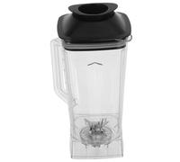 Mikinona Ensemble de Remplacement pour Mélangeur Commercial Récipient Plastique Transparent 2l, Grosse Capacité et Technologie de Mixage, pour Cafés Réutilisable