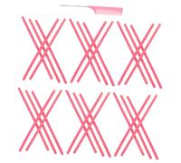 Mikinona Ensemble de sans chaleur Essential Hair Tools pour femmes comprenant 31 pour cheveux longs et rouleaux à friser pour le coiffage