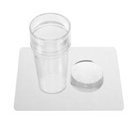 Mikinona Ensemble D'outils D'estampage Pour 3 Pièces Fournitures De Manucure Silicone Souple Pour Motifs Uniques