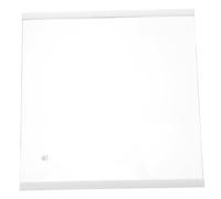 Mikinona Étagère Verre Réfrigérateur Séparateur Verre Trempé Résistant et Antirouille pour Organisation Cuisine