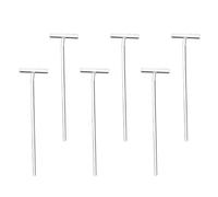 Mikinona Étaleur de Cellules en Verre Stérile 6pcs pour Laboratoire, Autoclavable Performance Optimisée, pour Préparation de Boîtes de Petri et Recherche Scientifique