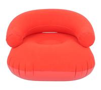 Mikinona Fauteuil Gonflable Pliable en Flocage Léger et Portable, Chaise Longue Confortable pour Adultes, pour Plages et Voyages Spontanés