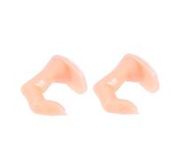 Mikinona Faux Doigts Pour Nail Art 10 Pièces Outil De Formation À La Manucure Pointes Dongles Haute Simulation Pour Une Pratique Facile De La Manucure