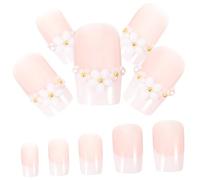 Mikinona Faux Ongles à Pression Décoratifs Avec Motifs Exquis Fournitures De Manucure Pour Nail Art Et Occasions Spéciales