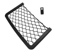 Mikinona Filet de Rangement Voiture avec Crochet Organiseur Maille pour Siège et Coffre Support de Stockage Pratique pour SUV Camping Car Bateau Installation Facile Gain de Place Intérieur