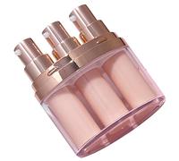 Mikinona Flacon de recharge de crème pour les yeux à grand diamètre en matériau ABS pour le stockage de liquide cosmétique