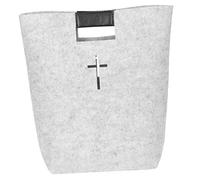 Mikinona Fourre-Tout Feutre pour Bible Chrétienne De Courses Religieux Contient Bibliques Chemises Fournitures