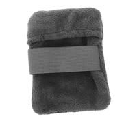 Mikinona gants de du sable décapant sable brosse corps dissolvant Doux peau de plage pour la famille incontournables serviettes de massage molleton Gris