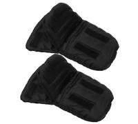 Mikinona Gants de Poussette Hiver Coupe-Vent et Isolants Mitaines Chaudes Détachables pour Poussettes Confortables et Faciles à Installer pour Femmes et Hommes Extérieur