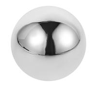 Mikinona Glaçons en Acier Inoxydable 304 Rond de 55mm pour Whisky et Vin, Pierre de Refroidissement Réutilisable avec Boîte PP, Conserve la Saveur Originale des Boissons